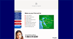 Desktop Screenshot of myfirstcourier.com